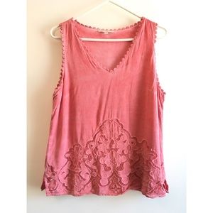 Boho Lace tank